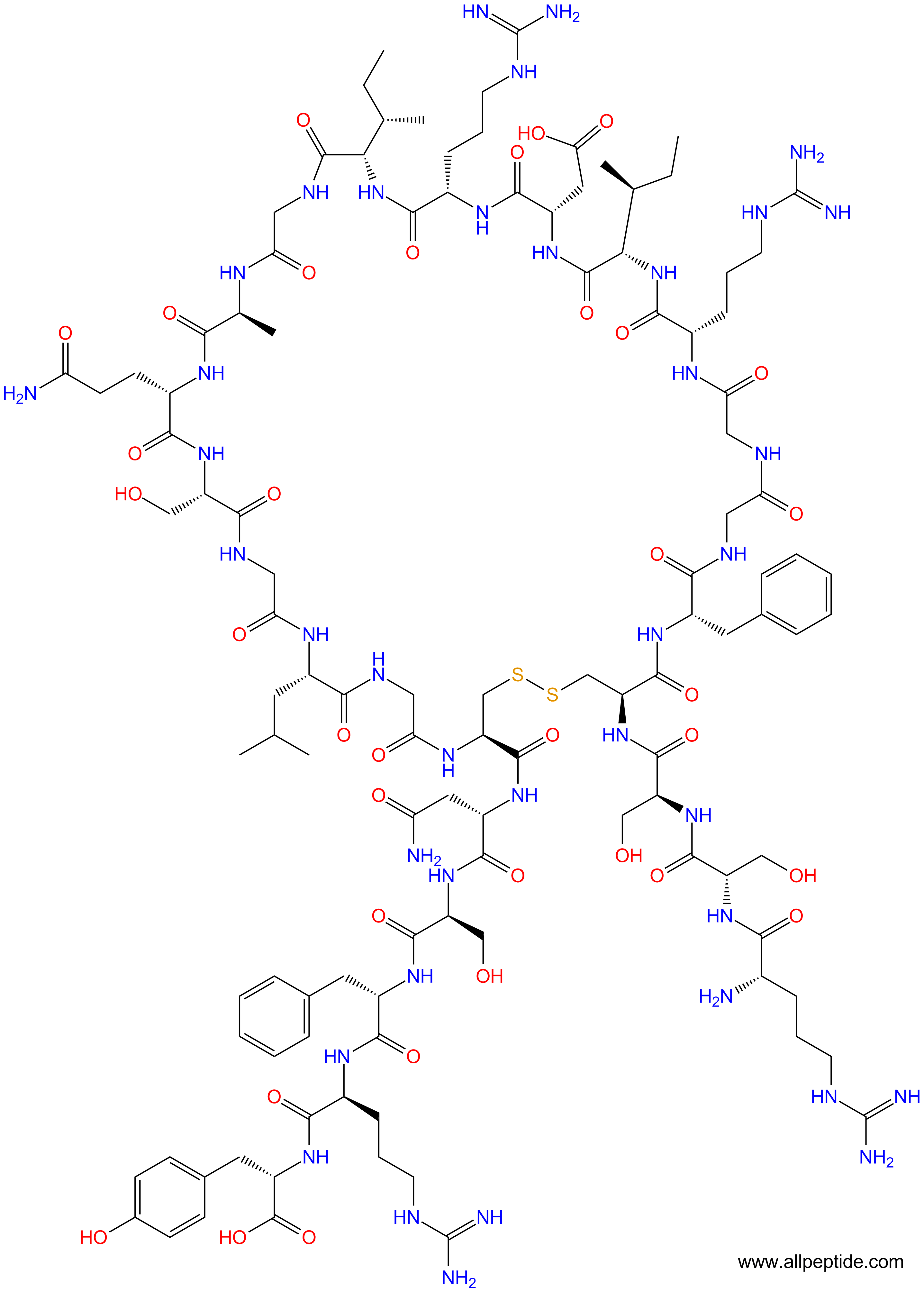 专肽生物产品Atrial Natriuretic Peptide (126-150), rat90052-57-6
