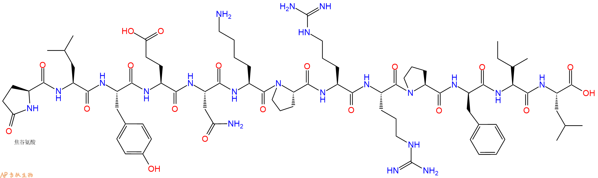 专肽生物产品神经降压肽[DPhe11]-Neurotensin64088-66-0