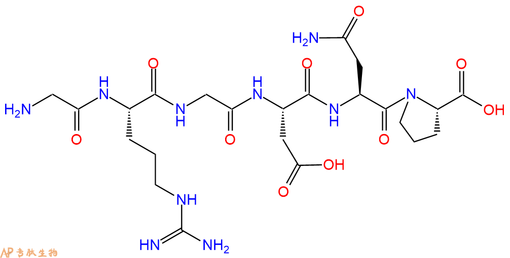 专肽生物产品线性RGD肽：RGD peptide (GRGDNP)、Integrin-Binding Site GRGDNP114681-65-1