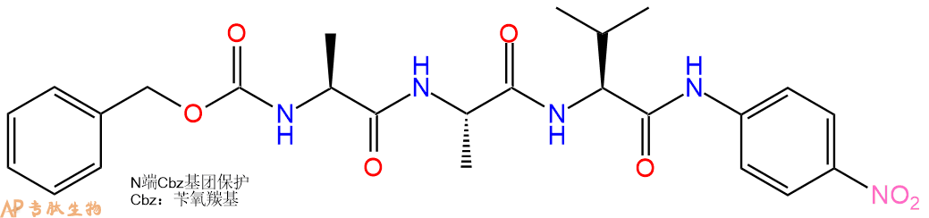 专肽生物产品三肽Cbz-Ala-Ala-Val-Nan61043-29-6