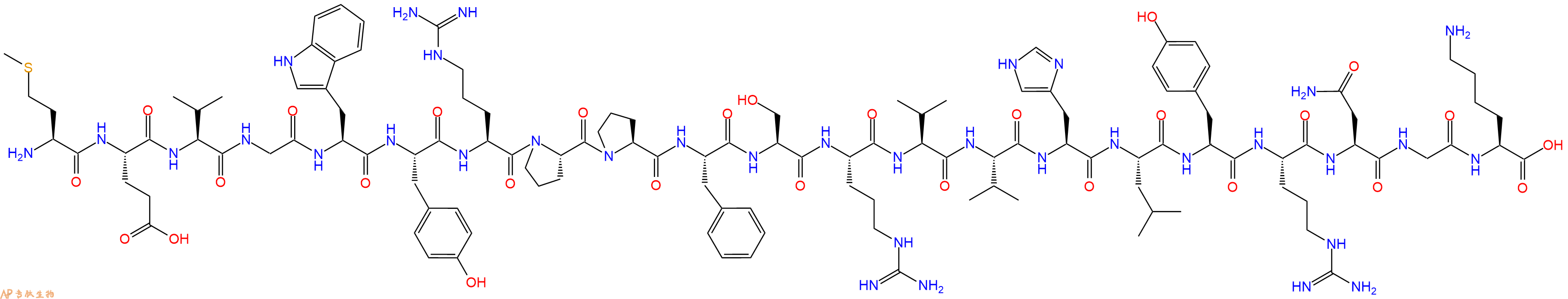 专肽生物产品髓鞘少突胶质细胞糖蛋白Myelin Oligodendrocyte Glycoprotein (35-55) (human)、MOG（35-55）(human)163158-19-8