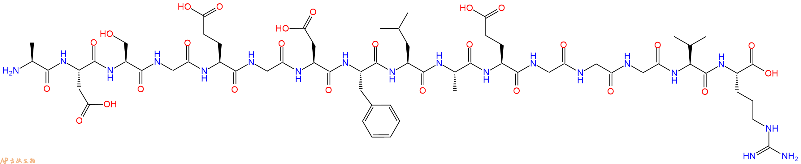 专肽生物产品Fibrino Peptide A, human25422-31-5