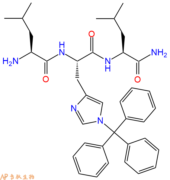 专肽生物产品三肽Leu-His(Trt)-Leu-NH2397247-60-8