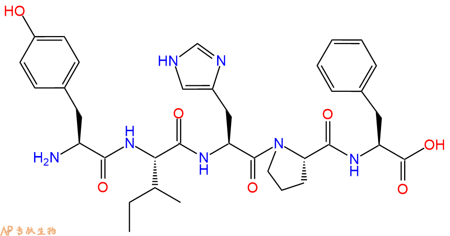 专肽生物产品血管紧张素AngiotensinI I(4-8), human52530-60-6
