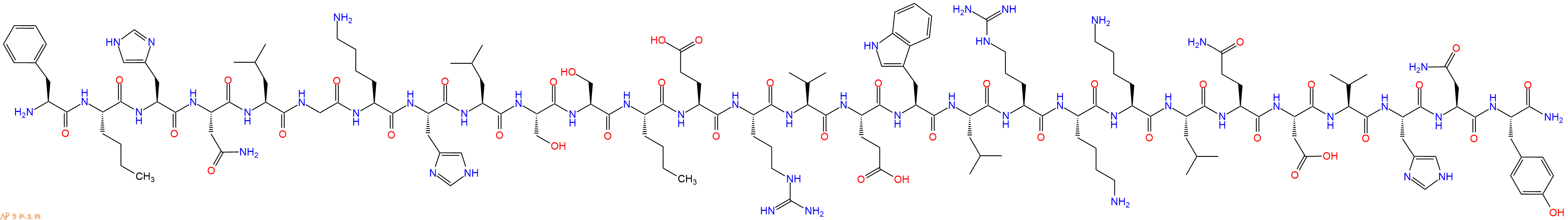 多肽生物产品[Nle8, 18, Tyr34]-Parathyroid Hormone(7-34)amide,71539-01-0