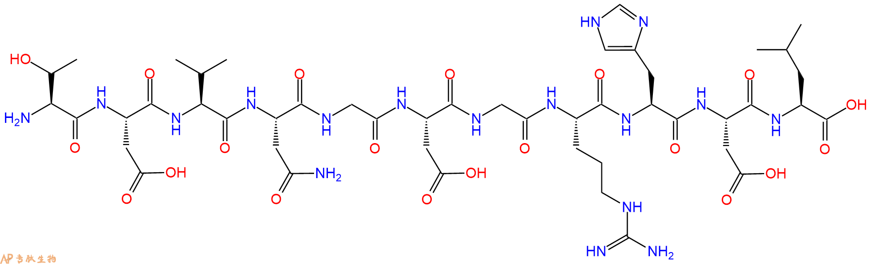 专肽生物产品Platelet Membrane Glycoprotein IIB Peptide (296-306)