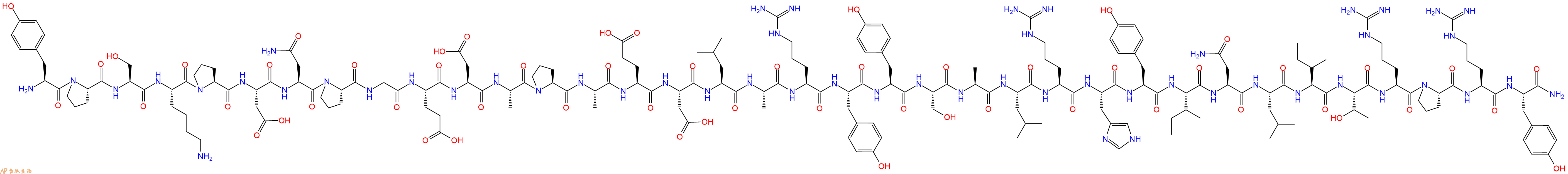 专肽生物产品神经肽Y [Pro34]-Neuro Peptide Y, porcine128768-54-7