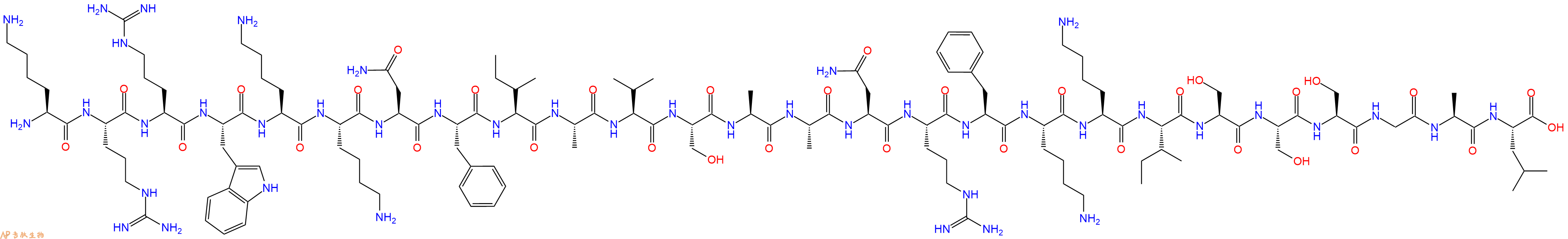 多肽生物产品标签多肽 Calmodulin tag