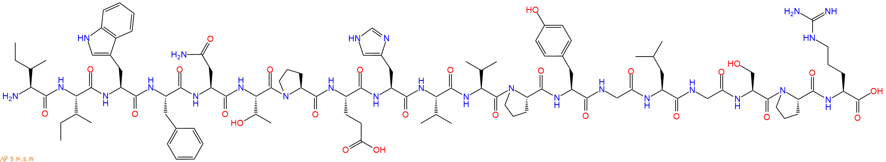 专肽生物产品[Phe22]BigEndothelin-1(19-37), human