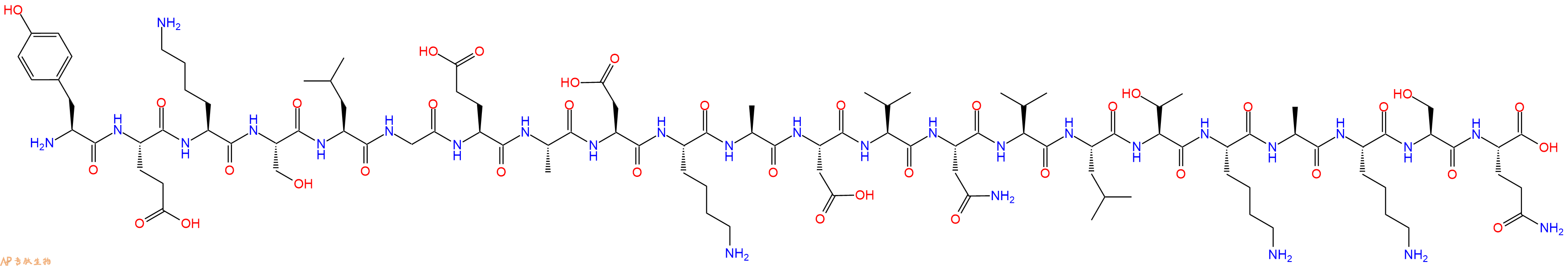 专肽生物产品[Tyr63]Parathyroid Hormone(63-84), human