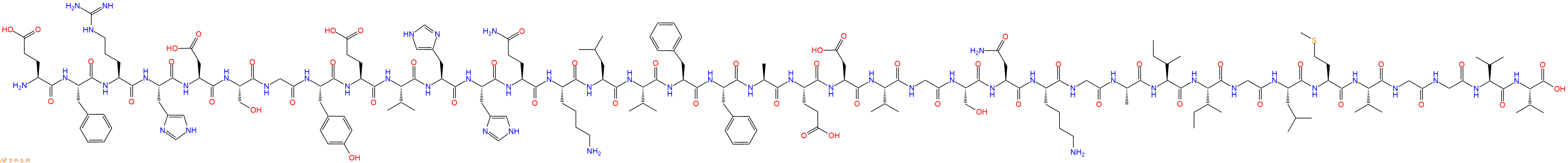 专肽生物产品淀粉肽Amyloid β-Protein (3-40)、Aβ3-40157884-70-3