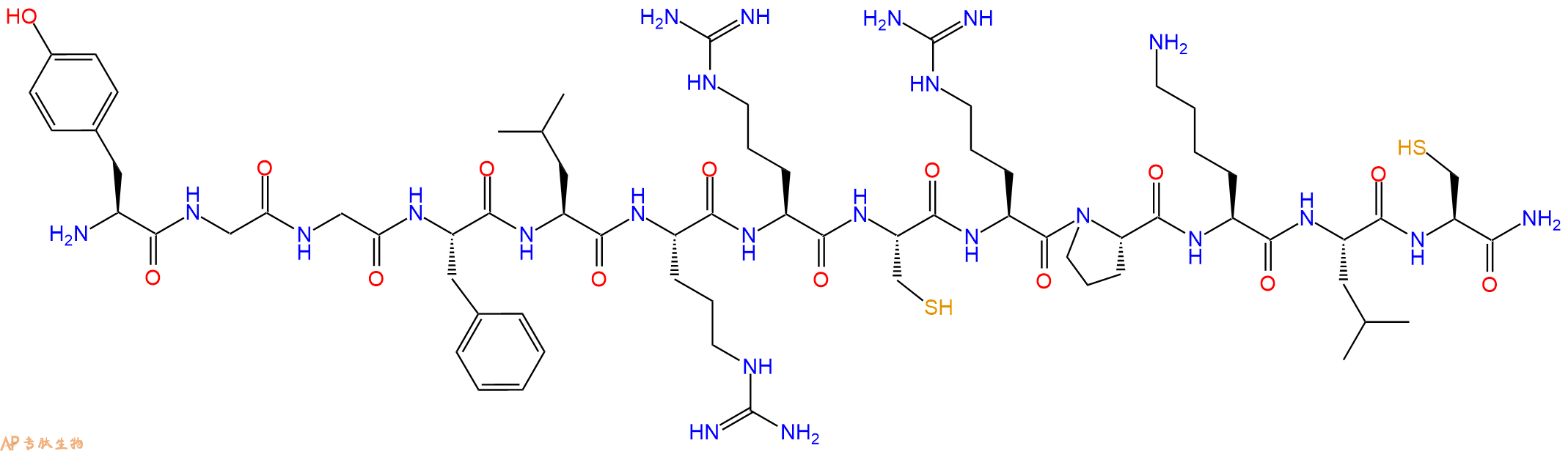 专肽生物产品强啡肽(Cys⁸·¹³)-Dynorphin A (1-13) amide127103-91-7