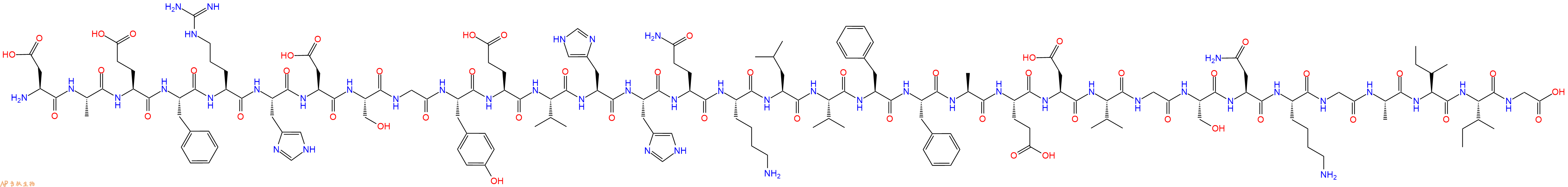 专肽生物产品淀粉肽β-Amyloid (1-33)、Aβ1-33