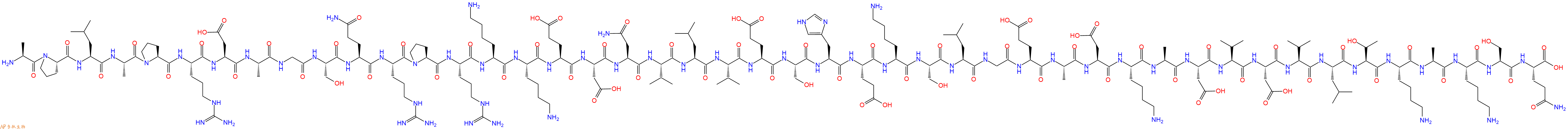 专肽生物产品甲状旁腺激素 (Asp76)-pTH(39-84)(human)79804-72-1