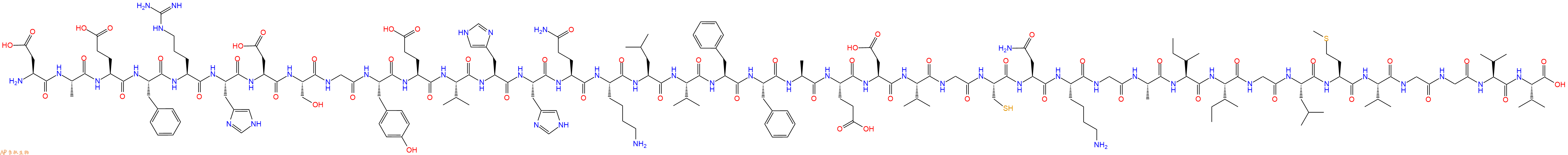 专肽生物产品淀粉肽(Cys²⁶)-Amyloid β-Protein (1-40)1678415-32-1