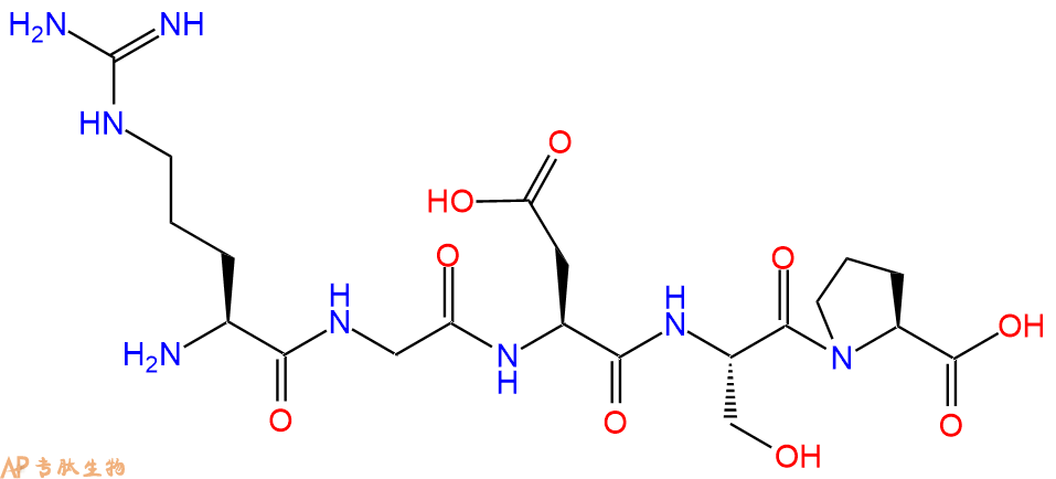 专肽生物产品五肽RGDSP110697-44-4