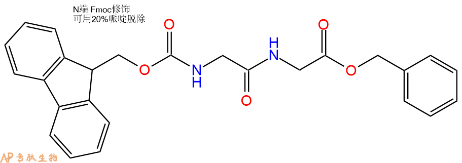 专肽生物产品二肽N-Fmoc-Gly-Gly-苄酯化150562-93-9