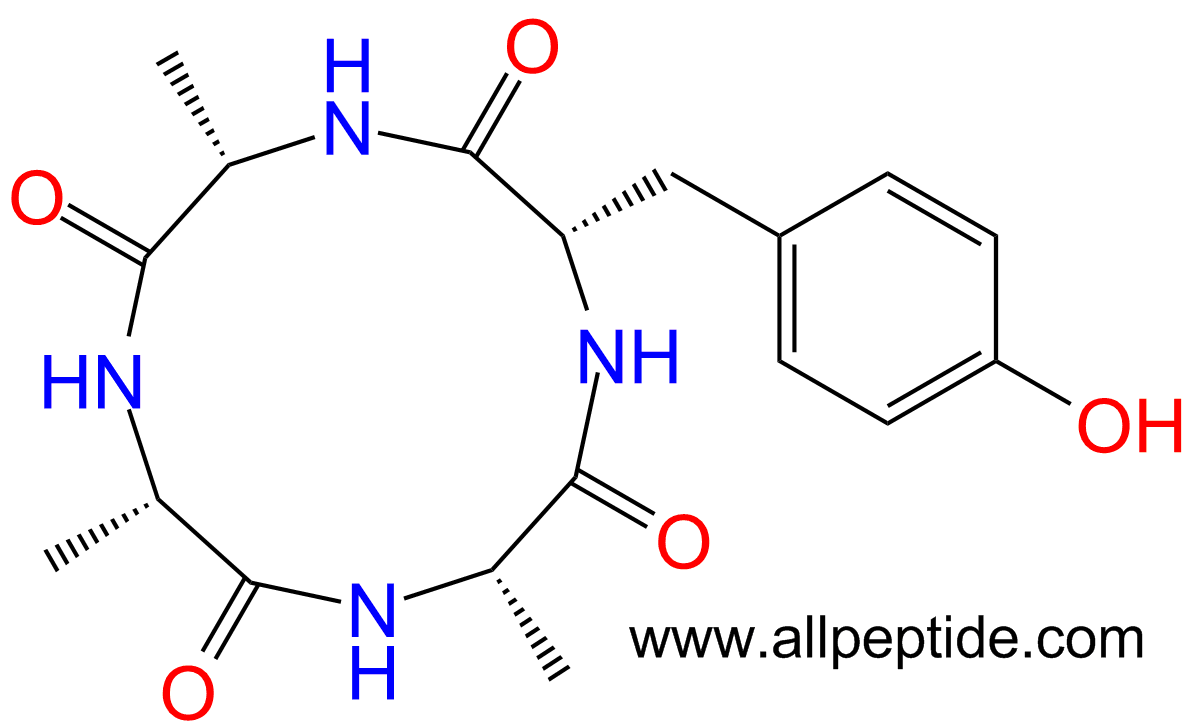 专肽生物产品环四肽cyclo(Ala-Ala-Ala-Tyr)1187652-66-9