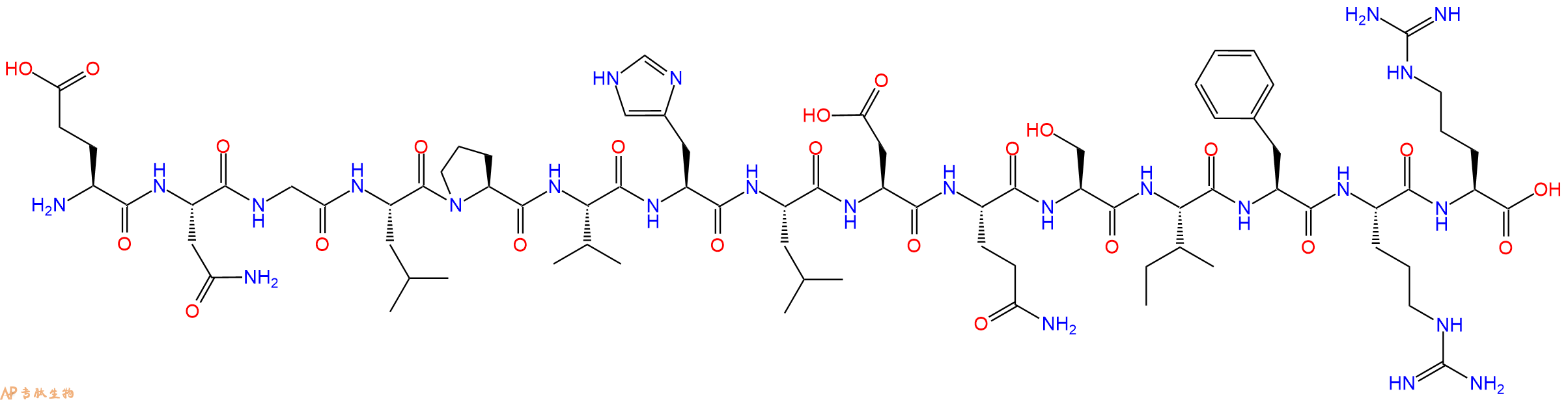 专肽生物产品血管生成素Angiogenin Fragment (108-122)112173-49-6