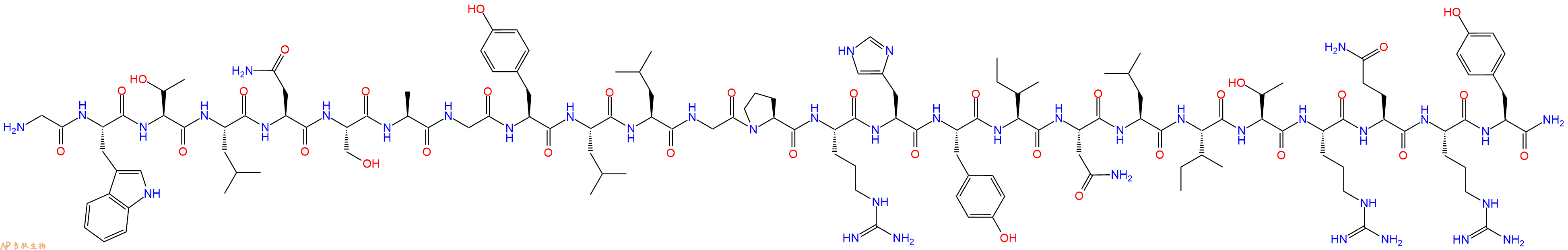 专肽生物产品甘丙肽(1-13)-神经肽Y(25-36)-酰胺化、 Galanin (1-13)-Neuropeptide Y (25-36) amide147138-51-0