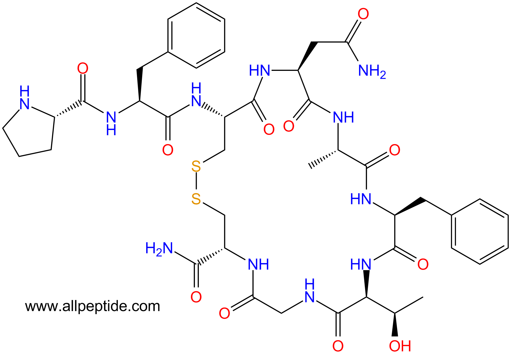 专肽生物产品Crustacean Cardioactive Peptide (CCAP), amide107090-96-0