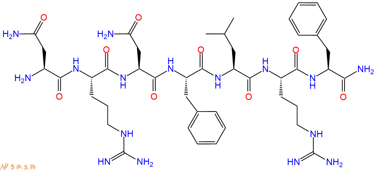 专肽生物产品七肽NRNFLRF-NH2149471-12-5