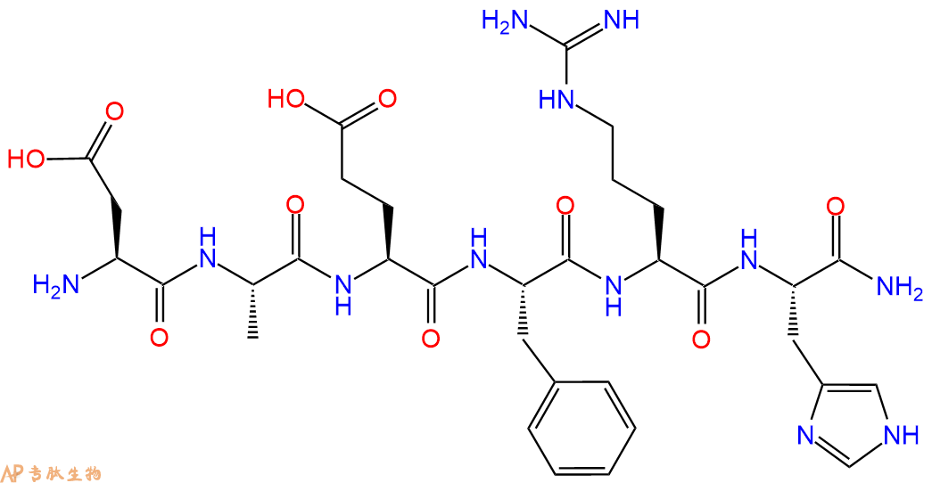 专肽生物产品淀粉肽Amyloid β-Protein (1-6) amide、Aβ1-6 amide903883-21-6