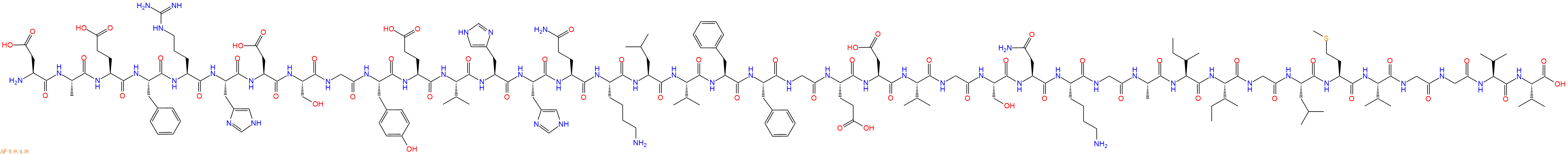 专肽生物产品淀粉肽(Gly²¹)-Amyloid β-Protein (1-40)154362-03-5