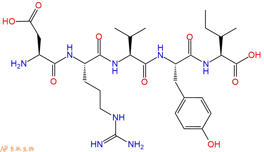 专肽生物产品血管紧张素Angiotensin I/II (1-5)58442-64-1