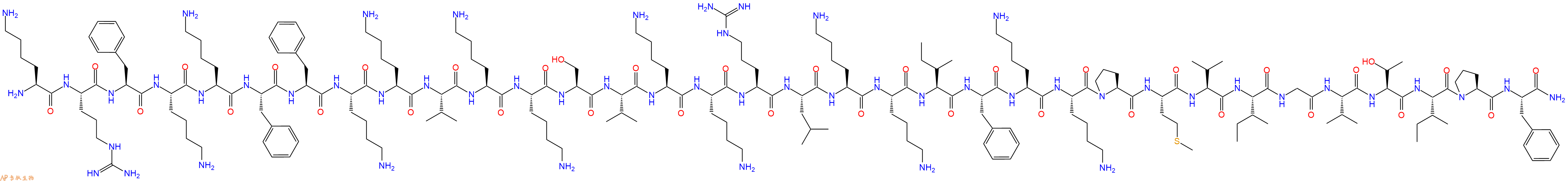 多肽生物产品Crotalicidin trifluoroacetate salt1818372-26-7
