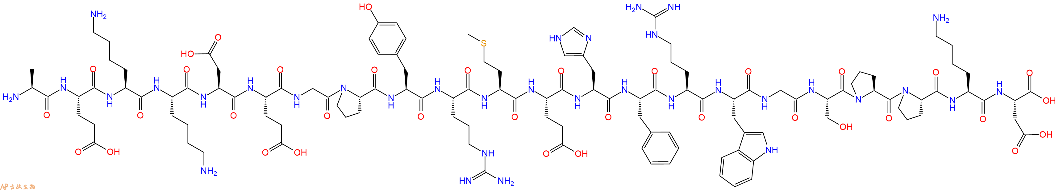 专肽生物产品促黑素 β-MSH (human)、β-Melanocyte Stimulating Hormone (MSH), human17908-57-5