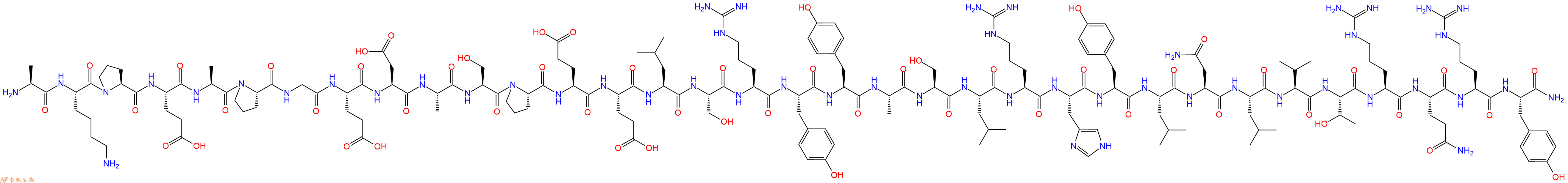 专肽生物产品Peptide YY (3-36) (canine, mouse, porcine, rat) 126339-09-1