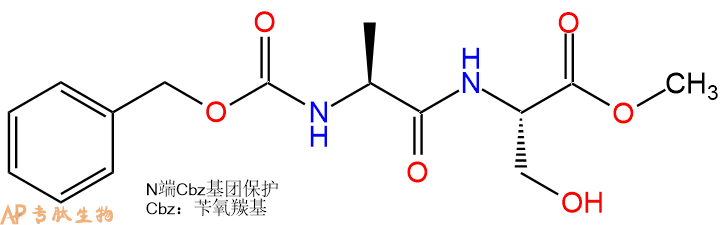 专肽生物产品二肽Z-Ala-Ser-甲酯化19542-34-8