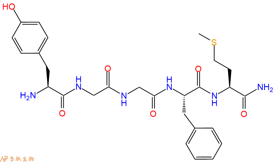 专肽生物产品脑啡肽[Met5]-Enkephalin, amide60117-17-1