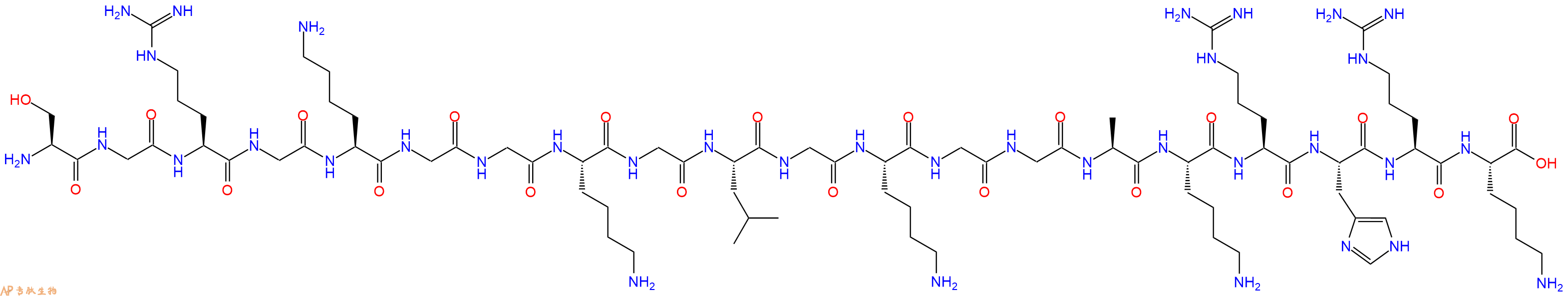 专肽生物产品组蛋白肽段Histone H4 (2-21)667899-73-2
