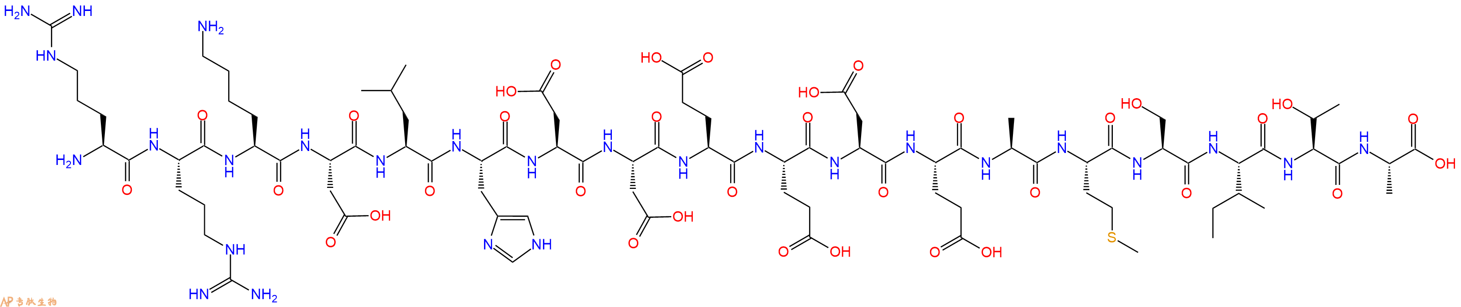 专肽生物产品酪蛋白激酶底物3 Casein Kinase Substrates 3154444-97-0