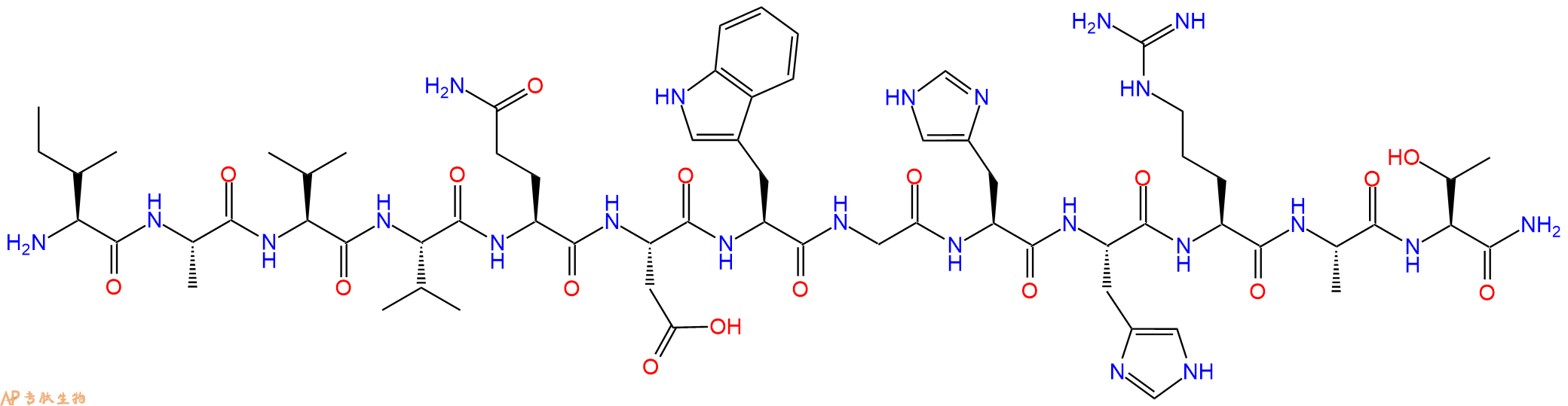 专肽生物产品坎普他汀对照肽Compstatin control peptide301544-78-5