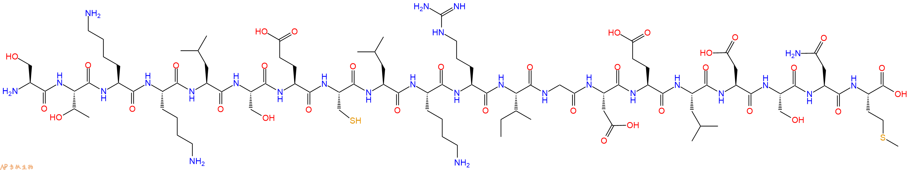 专肽生物产品Bax BH3 peptide (55-74), wild type299946-20-6