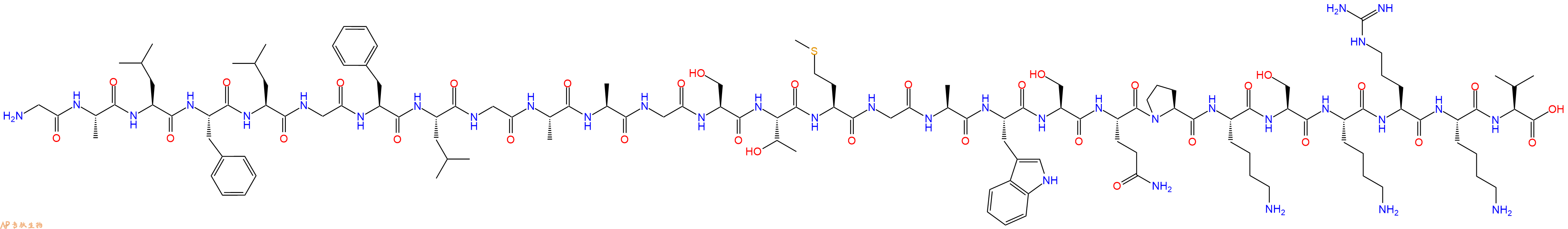 专肽生物产品核定位肽 MPG, HIV related395069-92-8