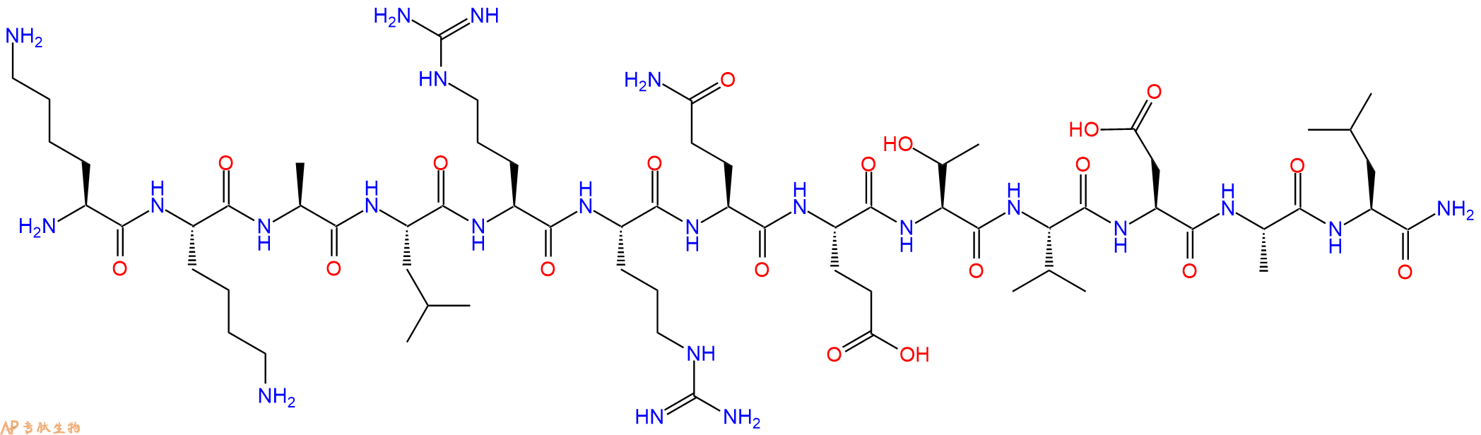 专肽生物产品钙调蛋白激酶底物Autocamtide 2, amide