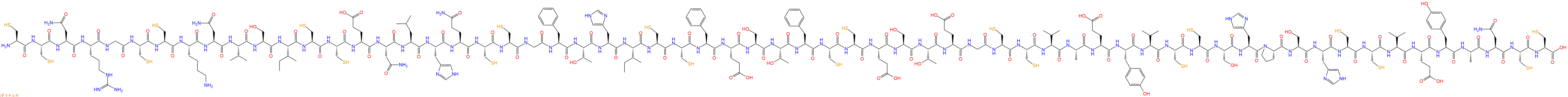 专肽生物产品Cys-Cys-Asn-Arg-Gly-Cys-Cys-Lys-Asn-Val-Ser-Ile-Cy