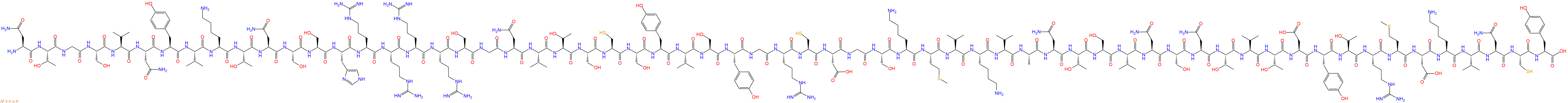 专肽生物产品Asn-Thr-Gly-Ser-Val-Asn-Tyr-Val-Lys-Thr-Asn-Ser-Se