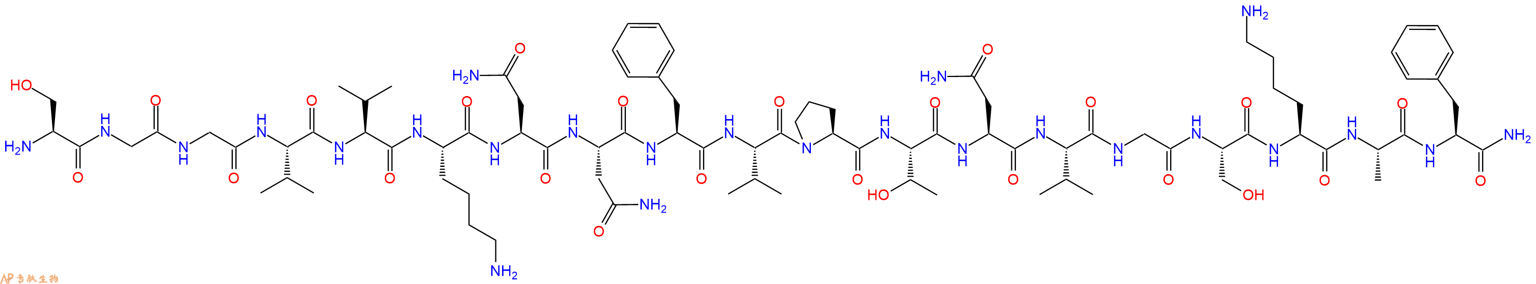 专肽生物产品降钙素α-CGRP (19-37) (human)101233-12-9