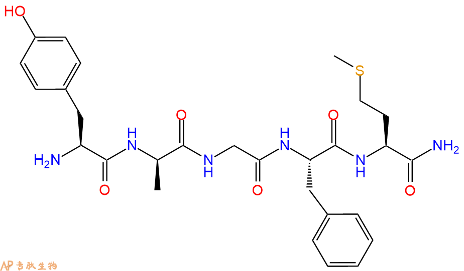 专肽生物产品[D-Ala2]-蛋氨酸脑啡肽酰胺乙酸盐、[D-Ala2]Met-Enkephalin aMide100929-50-8/61090-95-7