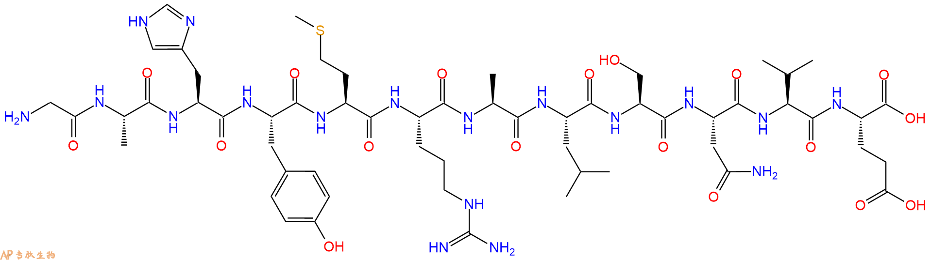 专肽生物产品Glycoprotein IIb Fragment (656-667)152846-14-5