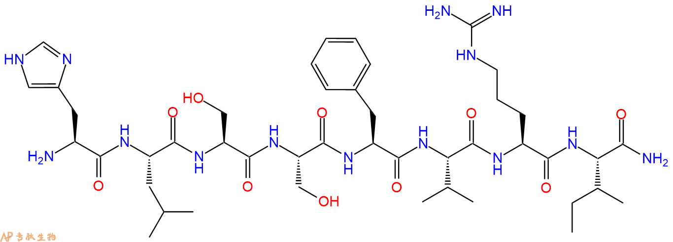 专肽生物产品八肽HLSSFVRI-NH2