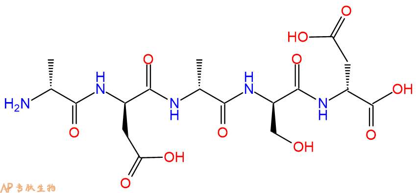 专肽生物产品五肽DAla-DAsp-DAla-DSer-DAsp