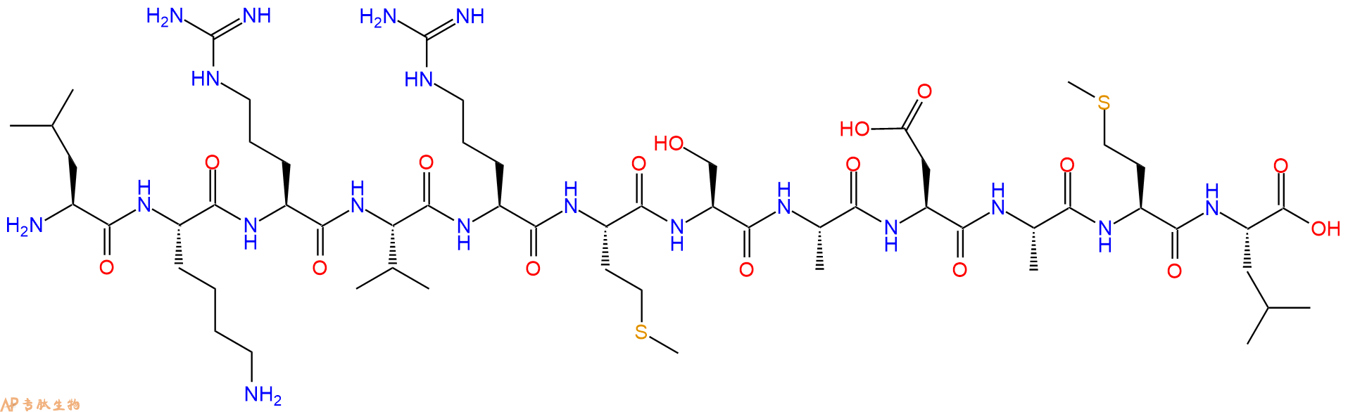 专肽生物产品十二肽LKRVRMSADAML