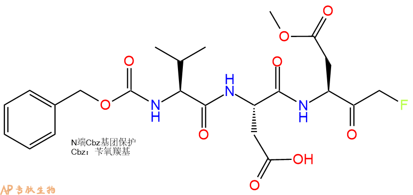 专肽生物产品三肽Cbz-Val-Asp-Asp(OMe)-FMK