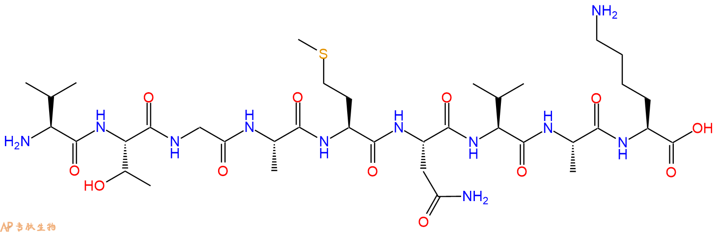 专肽生物产品九肽VTGAMNVAK